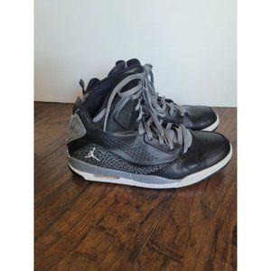 2014 Nike Air Jordan SC-3 Prem Flight - Black Gray White - Mens 12 - 641444-003